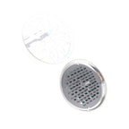 4PCS Stainless Steel Mosquito Coil Holder with Supporting Nail Teeth and Hollow Lid