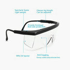Protective Safety Glasses Clear Anti Saliva Eye Protection Googles for Chemical and Workplace Safety Goggles