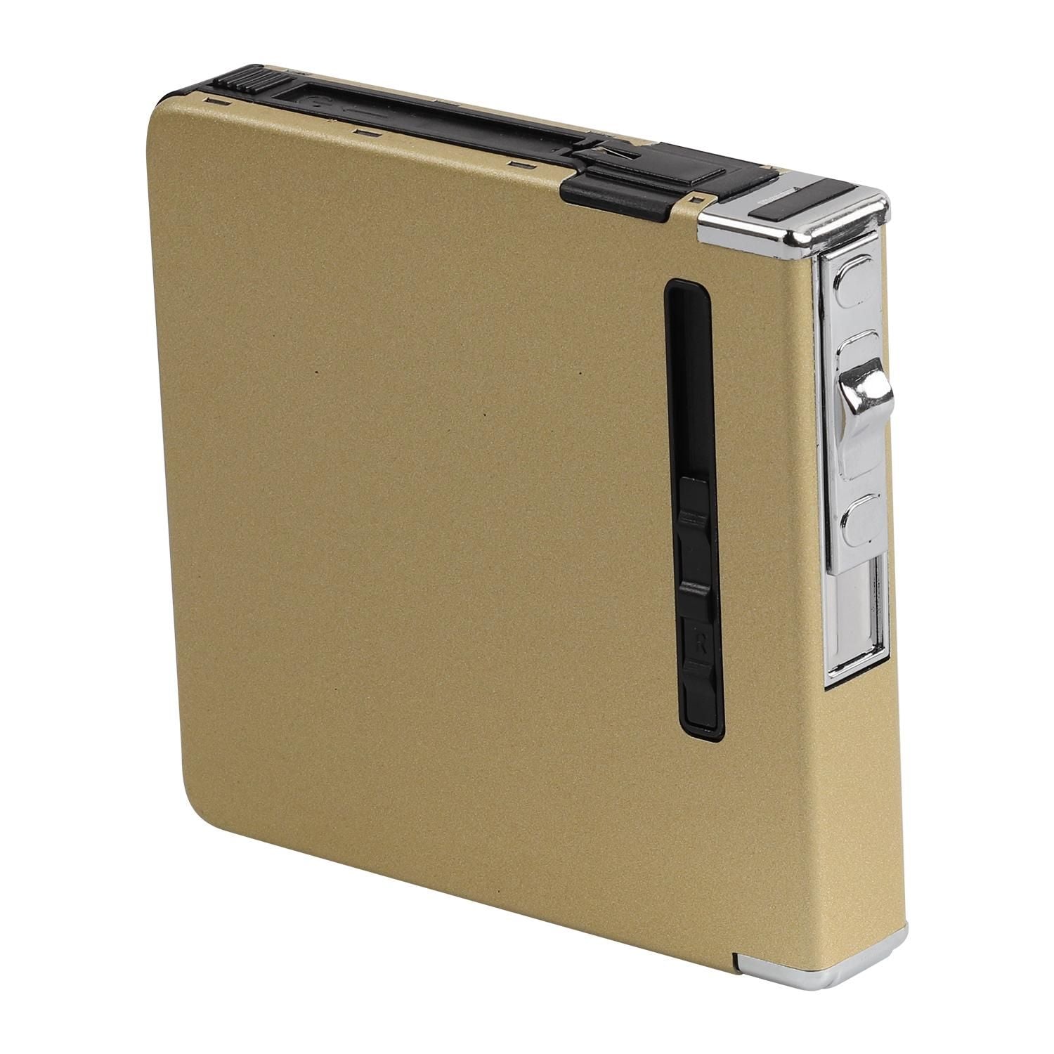 Multifunction Cigarette Case Rechargeable Lighter Moisture Proof Cigarette Case