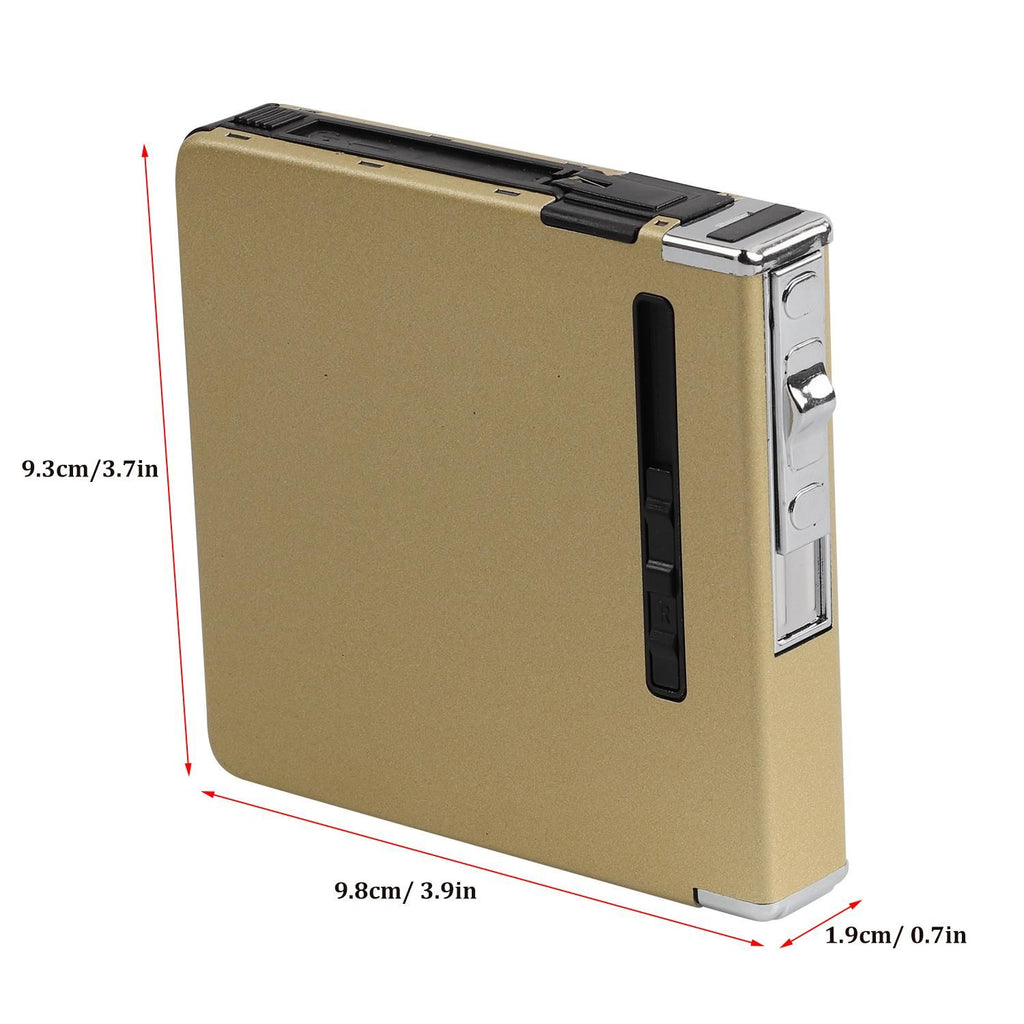 Multifunction Cigarette Case Rechargeable Lighter Moisture Proof Cigarette Case