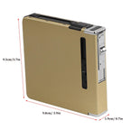 Multifunction Cigarette Case Rechargeable Lighter Moisture Proof Cigarette Case