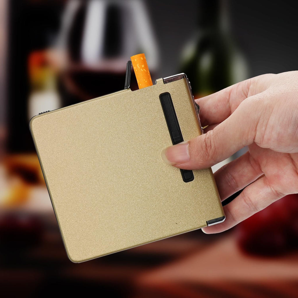 Multifunction Cigarette Case Rechargeable Lighter Moisture Proof Cigarette Case