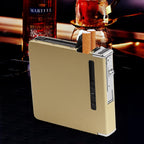 Multifunction Cigarette Case Rechargeable Lighter Moisture Proof Cigarette Case