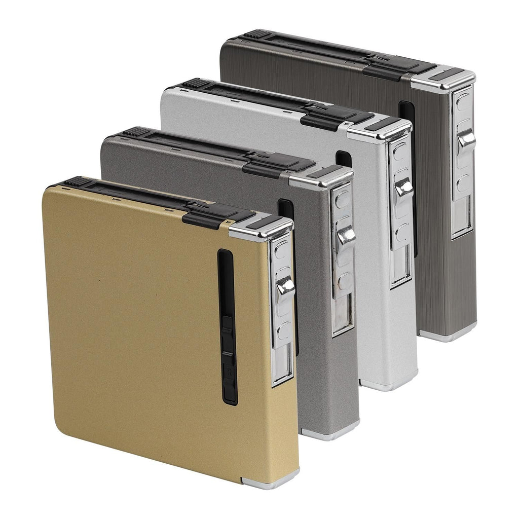 Multifunction Cigarette Case Rechargeable Lighter Moisture Proof Cigarette Case