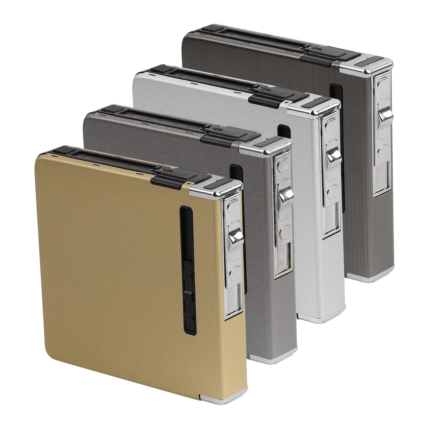 Multifunction Cigarette Case Rechargeable Lighter Moisture Proof Cigarette Case