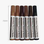 Furniture Repair Kit Wood Markers Wax Sticks with Sharpener Kit for Stains Scratches Wood Floors Tables Desks Carpenters