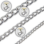 Pet Dog Collars Stainless Steel Training Collars Dog Chain Necklace for Dogs