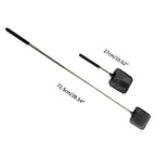 4 Pcs Plastic Telescopic Extendable Fly Swatter Stainless Steel Telescopic Rod Flapper Mosquito Bug Swatter