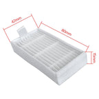 10 Pcs/lot Robot Vacuum Cleaner HEPA Filter replacement for iLife Robot Vacuum Cleaner, V3, V3S, V3S Pro, V5, V5S, V5S Pro