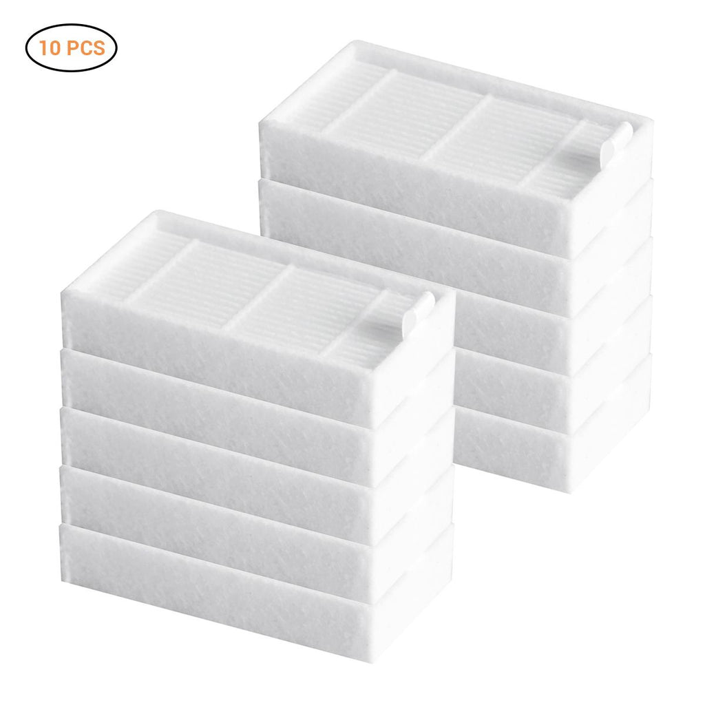 10 Pcs/lot Robot Vacuum Cleaner HEPA Filter replacement for iLife Robot Vacuum Cleaner, V3, V3S, V3S Pro, V5, V5S, V5S Pro