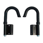 Telescoping Ladder Hook Stabilizers Standoff Roof Hook Kit Grip Stabilizer and Surface Protectors for Extension Ladders