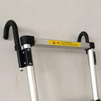 Telescoping Ladder Hook Stabilizers Standoff Roof Hook Kit Grip Stabilizer and Surface Protectors for Extension Ladders
