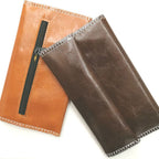 Leather Cigarette Tobacco Pouch Bag Filter Rolling Paper Tobacco Pouch