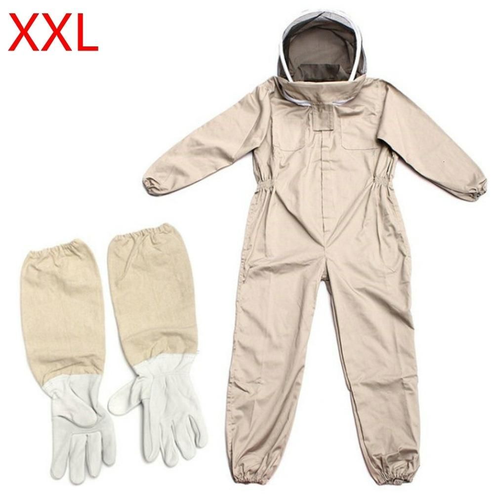 Bee Suit with Gloves Beekeeping Protective Suits Beekeeper Suit Bee Keeper Gear Coveralls Bee Outfit
