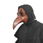Halloween Beak Face Cover Latex Steampunk Face Cover for Halloween Party Cosplay Costume Dress Up Props Bar Decors