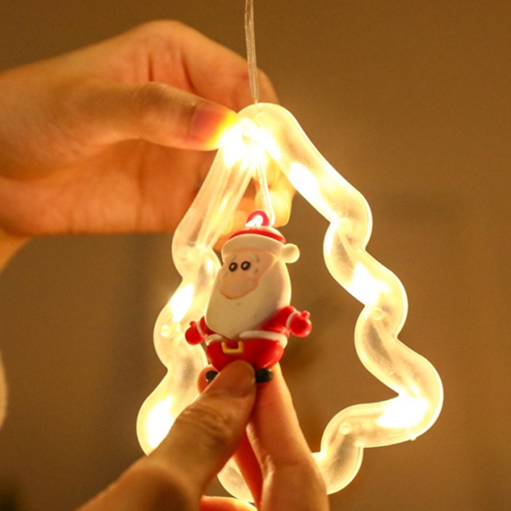 Fairy Christmas Lights LED Star Christmas Tree Snowman Santa String Lights for Indoor Outdoor Party Wedding Holiday Decorations