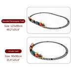 Christmas Train Set Electric Steam Locomotive Train with Lights Music Battery Operated Tracks Playset Christmas Gift for Kids Boys Girls