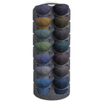 Hat Rack Felt Hat Organizer Wall Door Visible Hat Holder for Baseball Caps