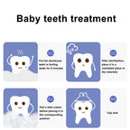 Baby Teeth Storage Box Baby Hair Collection Box Umbilical Cord Bottle Children's Tooth Replacement Storage Box