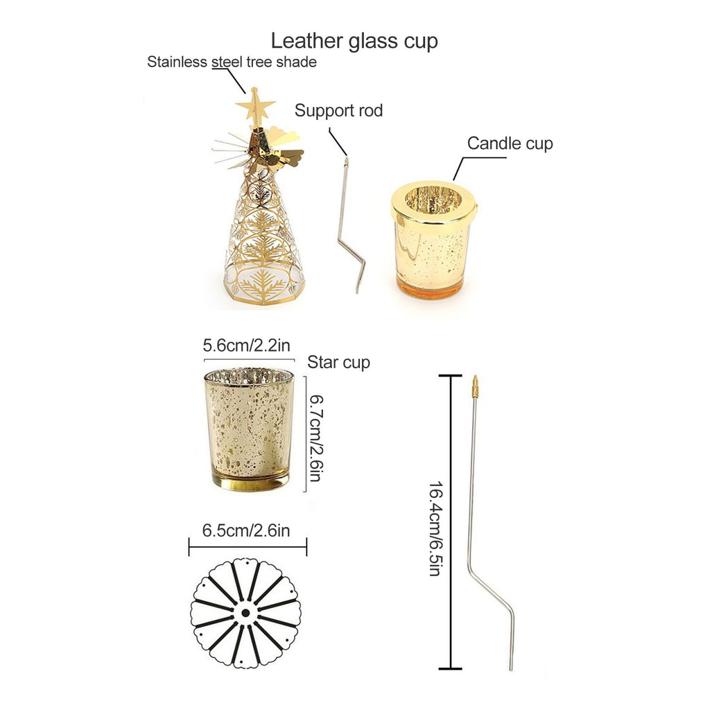 Christmas Aromatherapy Candlestick For Home Decoration