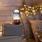 Warm Light Natural Seven Color Crystal Stone Night Light DIY Bed Lamp USB Plug Night Light for Christmas