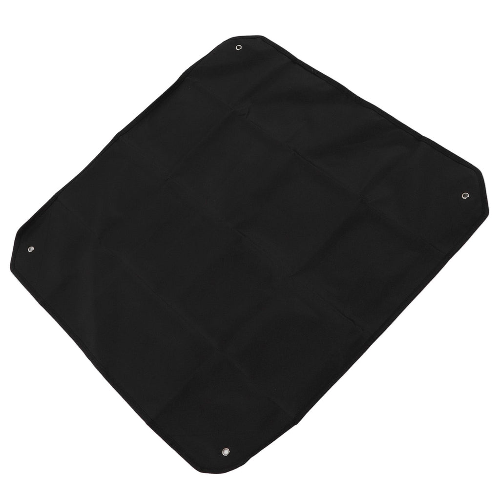 Outdoor Air Conditioner Cover 600D Oxford Cloth Waterproof Dustproof Wearproof Air Conditioner Protective Cover 71x71cm / 28.0x28.0in
