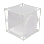 Insect Observation Cage PVC Mesh White Reusable Butterfly Habitat Breeding Incubator Box Reversed U Shaped