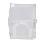 Insect Observation Cage PVC Mesh White Reusable Butterfly Habitat Breeding Incubator Box Reversed U Shaped