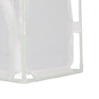 Insect Observation Cage PVC Mesh White Reusable Butterfly Habitat Breeding Incubator Box Reversed U Shaped