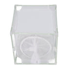 Insect Observation Cage PVC Mesh White Reusable Butterfly Habitat Breeding Incubator Box Sleeve Shaped