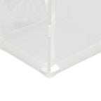 Insect Observation Cage PVC Mesh White Reusable Butterfly Habitat Breeding Incubator Box Sleeve Shaped