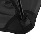 Outdoor Portable Folding Moon Chair Lightweight Leisure Camping Children Chair for Beach Fishing Sketch Black
