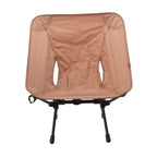 Outdoor Portable Folding Moon Chair Lightweight Leisure Camping Children Chair for Beach Fishing Sketch Sand Color