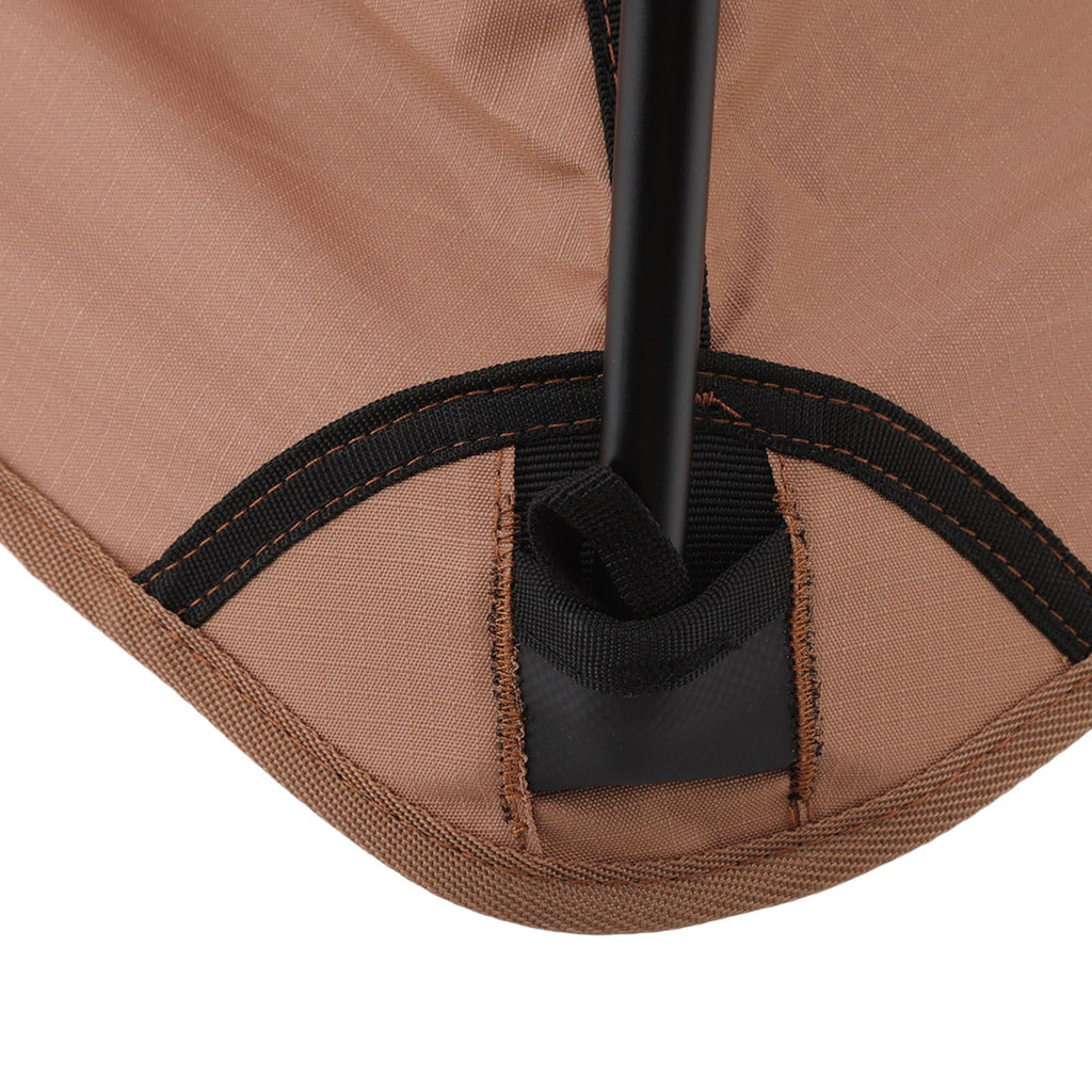 Outdoor Portable Folding Moon Chair Lightweight Leisure Camping Children Chair for Beach Fishing Sketch Sand Color