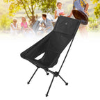 Camping Backpacking Chair Multipurpose Portable Folding Camping Chairs for Hiking Travel Beach Picnic Black
