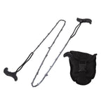 48in Hand Chain Saw Pocket Folding Survival Chain Saw Camping Logging Garden Pruning Tools 64 Links 21 Cutter