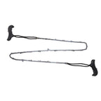 48in Hand Chain Saw Pocket Folding Survival Chain Saw Camping Logging Garden Pruning Tools 64 Links 21 Cutter