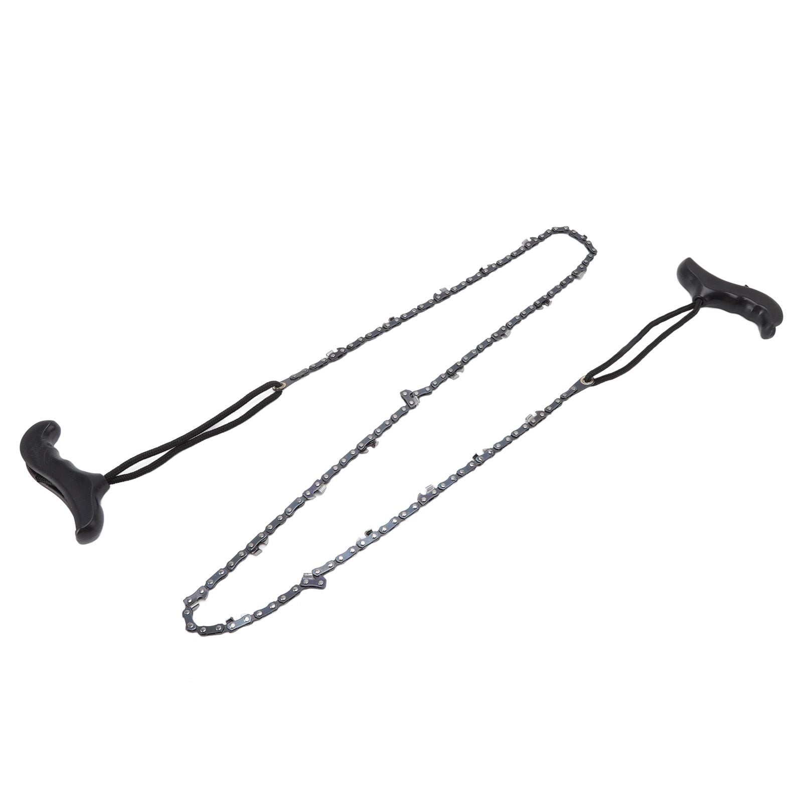 48in Hand Chain Saw Pocket Folding Survival Chain Saw Camping Logging Garden Pruning Tools 64 Links 21 Cutter
