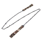 Hand Chain Saw 48in Foldable Portable Outdoor Pocket Chain Saw with Storage Bag for Gardening