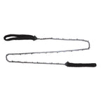 64 Links 31 Cutter 3/8 48 Inch High Reach Tree Limb Hand Rope Chain Saw with Black Paracord
