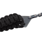 64 Links 31 Cutter 3/8 48 Inch High Reach Tree Limb Hand Rope Chain Saw with Black Paracord