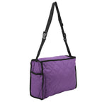 Wheelchair Hanging Storage Bag Quilted Cotton Household Walker Accessories for Scooter Trolley Purple
