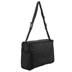 Wheelchair Hanging Storage Bag Quilted Cotton Household Walker Accessories for Scooter Trolley Black