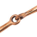 Horse Full Cheek Snaffle Stainless Steel Ring Snaffle Bit for Outdoor Horse Accessories 125mm