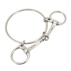125mm Stainless Steel Horse Mouth Bit 5 Inch Horse Bits Outdoor Training Loose Ring