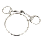 125mm Stainless Steel Horse Mouth Bit 5 Inch Horse Bits Outdoor Training Loose Ring