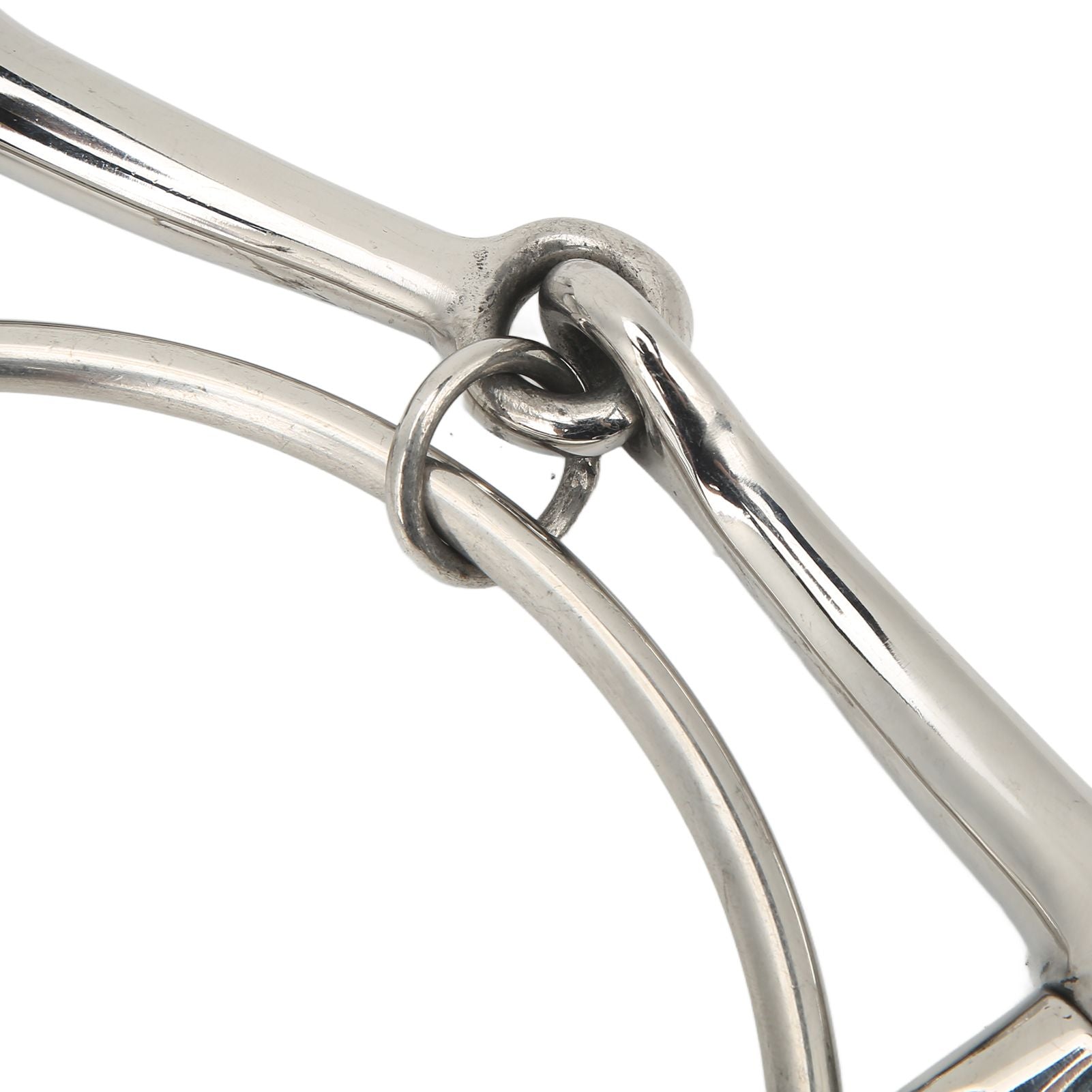 125mm Stainless Steel Horse Mouth Bit 5 Inch Horse Bits Outdoor Training Loose Ring
