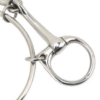 125mm Stainless Steel Horse Mouth Bit 5 Inch Horse Bits Outdoor Training Loose Ring