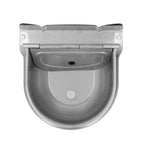 Cow Drinking Bowl Stainless Steel Automatic Water Feeder Livestock Water Drinker Bowl Float Ball Clamshell