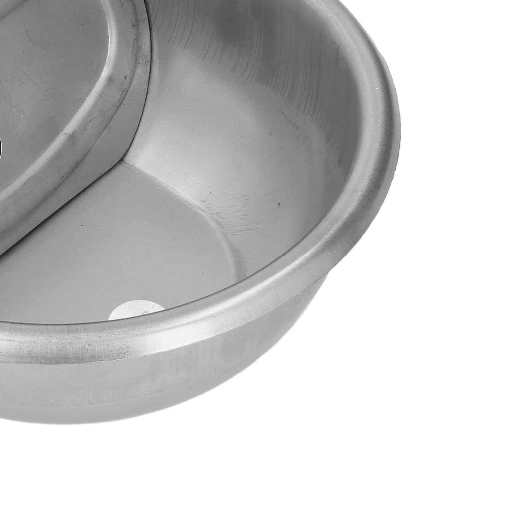 Cow Drinking Bowl Stainless Steel Automatic Water Feeder Livestock Water Drinker Bowl Float Ball Clamshell